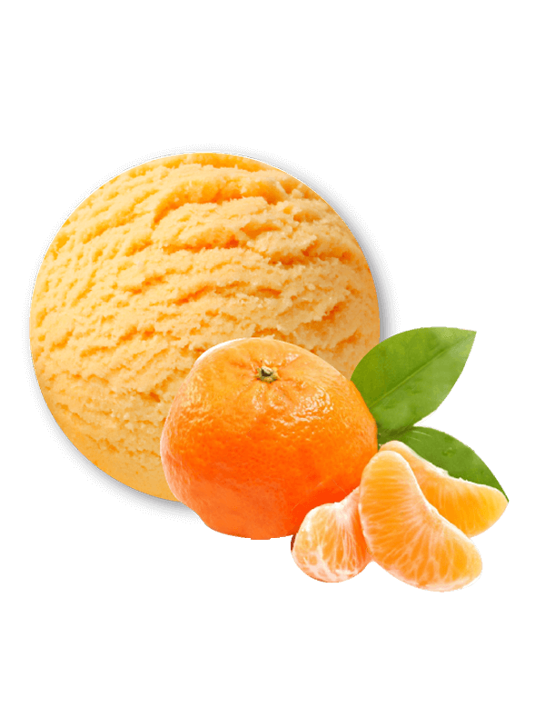 Mandarina (sorbete 2,5 litros)