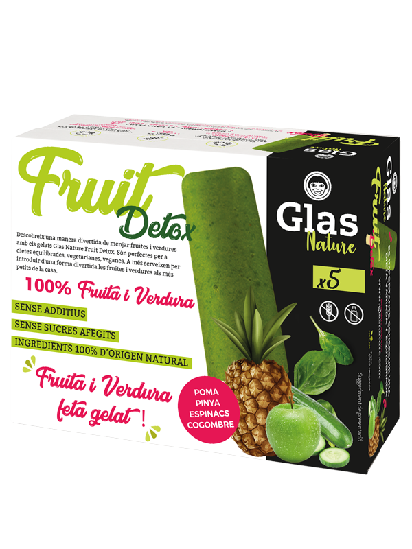 Detox natural fruit and vegetables