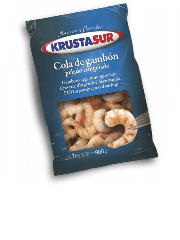 Gambón cola pelada (bolsa 1 kilo, 20/40 piezas/kilo)